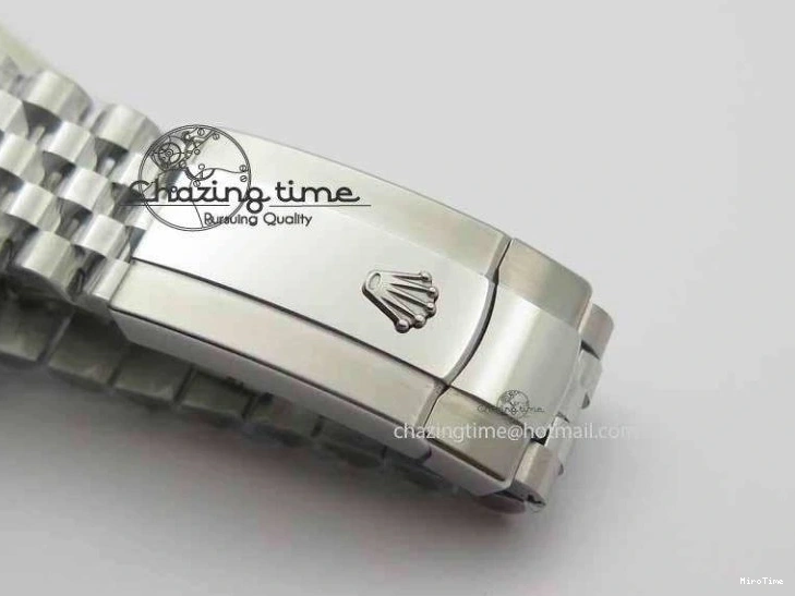 MiroTime 0514 EasyCare DateJust II 41mm BP Maker Best Edition White MOP Diamonds Dial On New Version Jubilee Bracelet A 3625